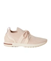 Loro Piana Wool Knitted Low-cut Casual Shoes In Nude