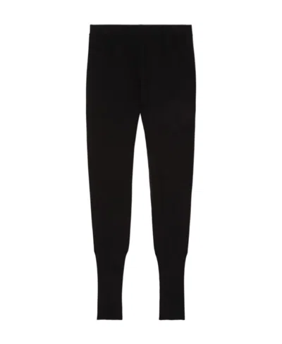 Loro Piana Wool Leggings In Blue