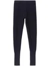 Loro Piana Dreamwool Wool Leggings In Blue