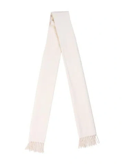 Pre-owned Loro Piana Wool Scarf In Neutral