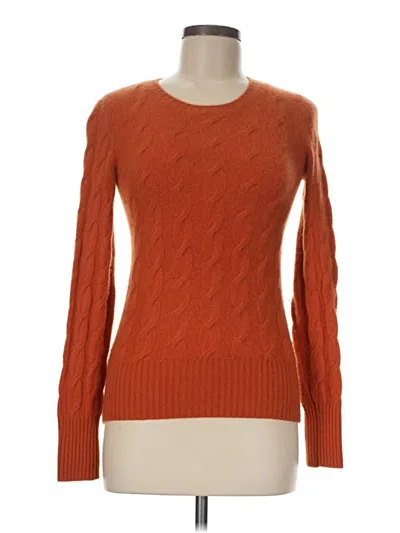 Pre-owned Loro Piana Wool Sweater In Orange