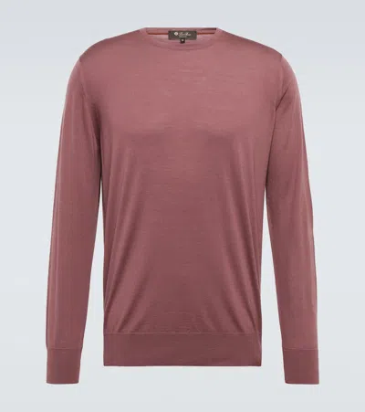 Loro Piana Wool Top In Amazon Soil