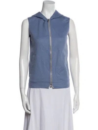Pre-owned Loro Piana Wool Vest In Blue