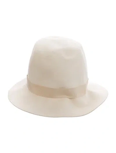 Pre-owned Loro Piana Woven Hat In Neutrals