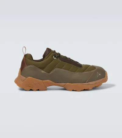 Loro Piana X Roa Katharina Hiking Boots In Green