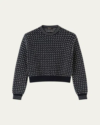 Loro Piana Yawl Crewneck Sweater In Black