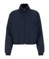 Loro Piana Zip-up Bomber Jacket In Black
