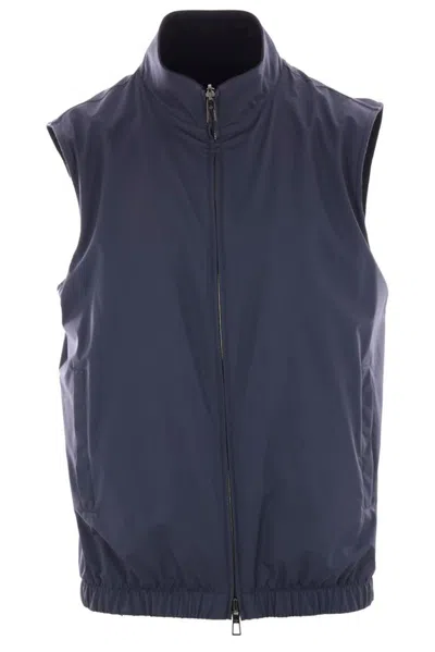 Loro Piana Reversible Gilet In Multi