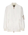 Loro Piana Zippered Casual Jacket In White