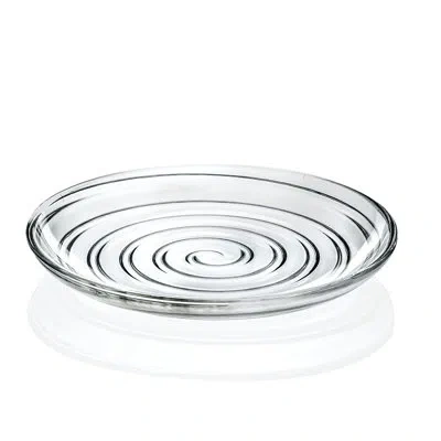 Lorren Home Trends 7" Salad Plate In Clear