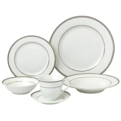 Lorren Home Trends Ashley 24-pc. Dinnerware Set, Service For 4 In Gold