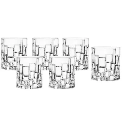Lorren Home Trends Etna Set Of 6 Dof In Clear