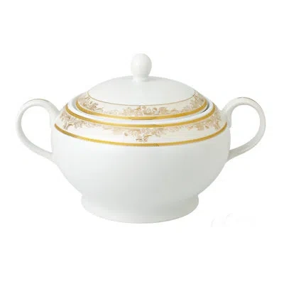 Lorren Home Trends La Luna 4 Qt. Tureen In White