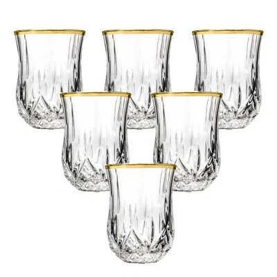 Lorren Home Trends Opera 2 Oz. Lead Crystal Shot Glass/shooter In Clear