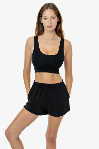 Los Angeles Apparel 1214gd - Heavy Jersey Garment Dye Short Shorts In Multi