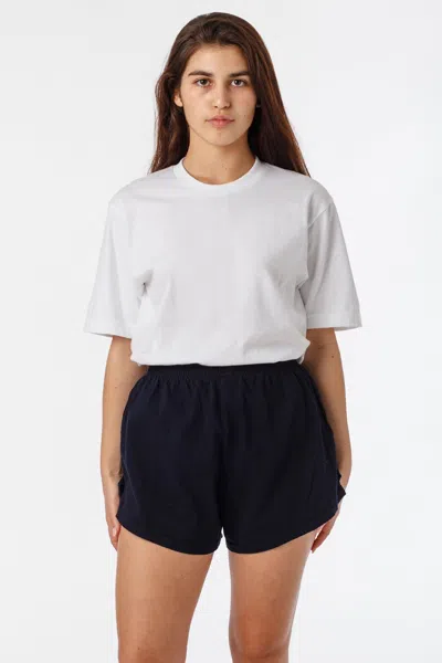 Los Angeles Apparel 20001 - Fine Jersey Crew Neck T-shirt In White
