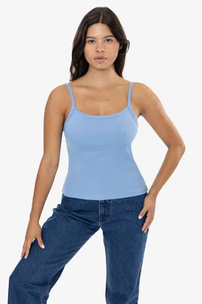 Los Angeles Apparel 43011 - Baby Rib Spaghetti Tank In Multi
