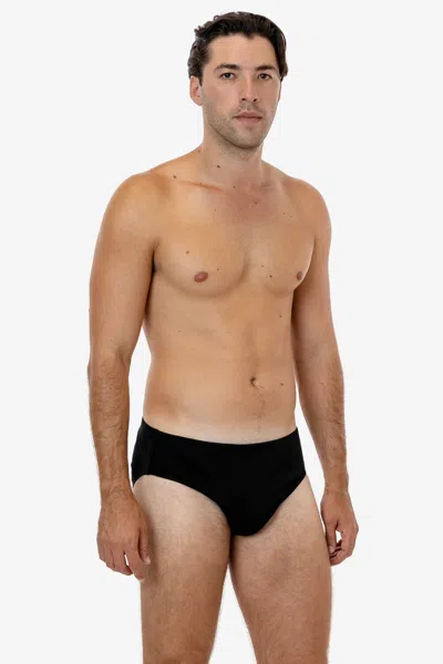 Los Angeles Apparel 44014 - Men's Euro Brief In Black