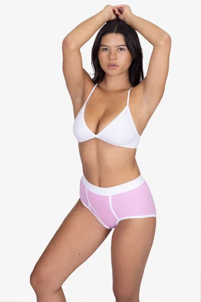 Los Angeles Apparel 44015 - Men's Baby Rib Brief In Pink