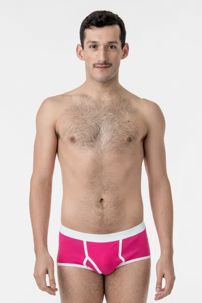 Los Angeles Apparel 44015 - Men's Baby Rib Brief In Multi