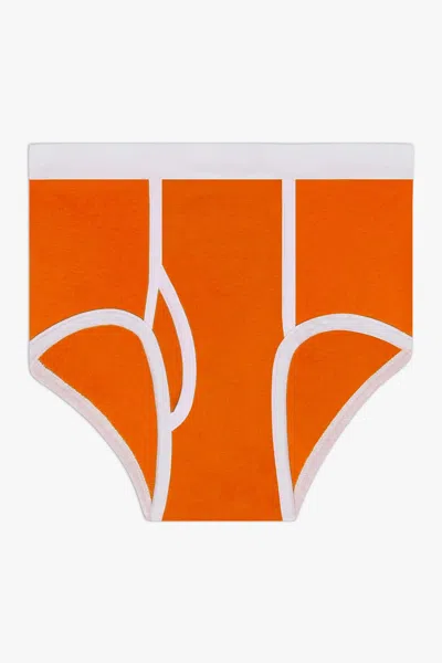 Los Angeles Apparel 44015 - Men's Baby Rib Brief In Animal Print