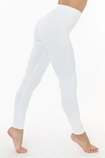 Los Angeles Apparel 83280gd - Garment Dye Legging In White