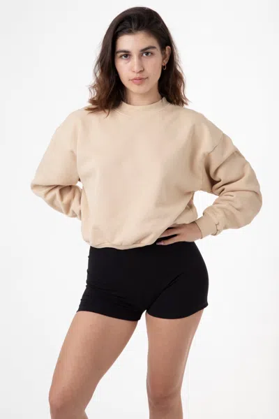 Los Angeles Apparel 8330 - Cotton Spandex Short Shorts In Black