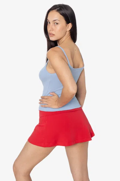 Los Angeles Apparel 8335gd - Garment Dye Cotton Spandex Yoga Skirt In Multi