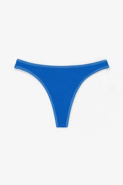 Los Angeles Apparel 8390 - Thong Panty In Multi