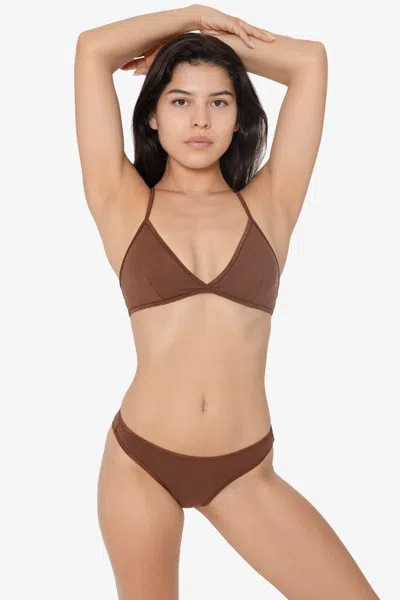 Los Angeles Apparel 8394 - Bikini Panty In Brown