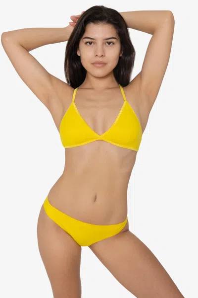 Los Angeles Apparel 8394 - Bikini Panty In Yellow