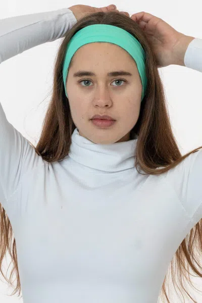 Los Angeles Apparel 84037 - Cotton Spandex Headband In Mint