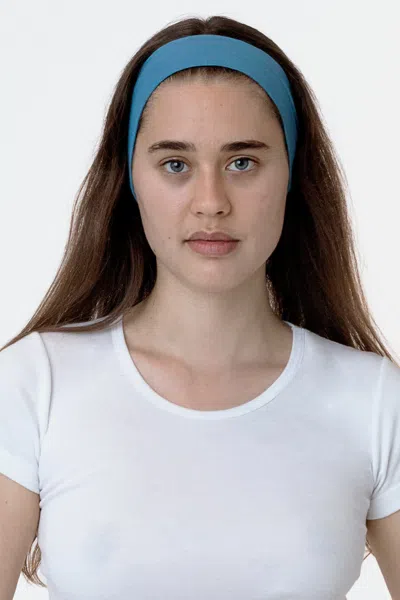 Los Angeles Apparel 84037 - Cotton Spandex Headband In Niagara