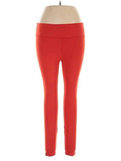 Pre-owned Los Angeles Apparel Active Pants In Red