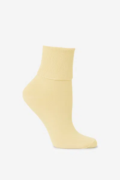 Los Angeles Apparel Aklsock - Ankle Sock In Nude