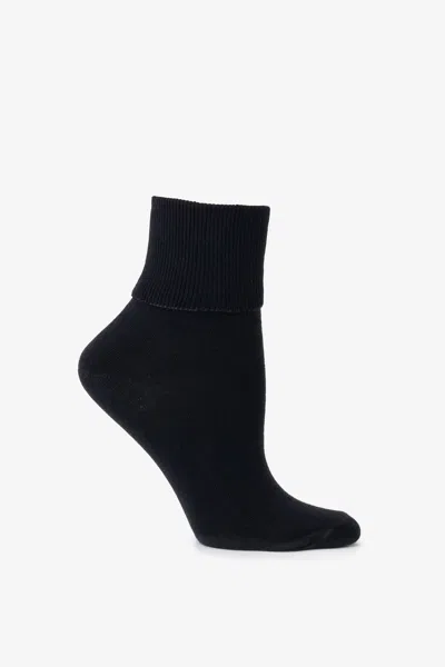 Los Angeles Apparel Aklsock - Ankle Sock In Black