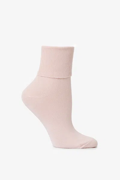 Los Angeles Apparel Aklsock - Ankle Sock In Pink