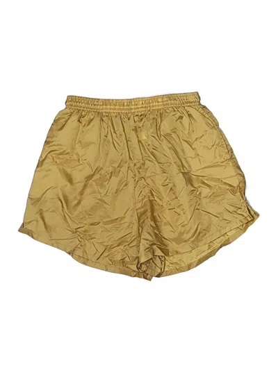 Pre-owned Los Angeles Apparel Athletic Shorts In Gold