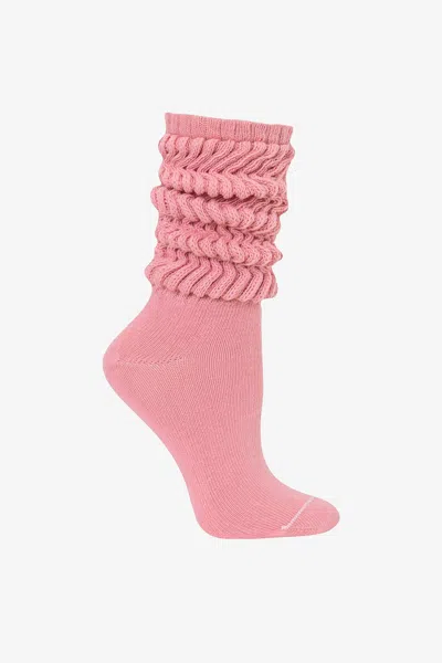 Los Angeles Apparel Bigslouch - Big Slouch Sock In Pink