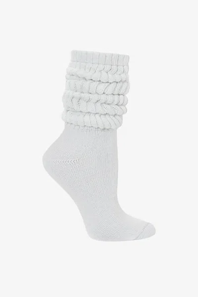 Los Angeles Apparel Bigslouch - Big Slouch Sock In White