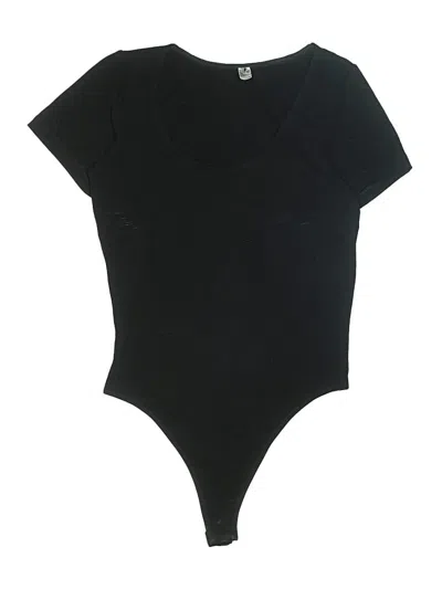 Pre-owned Los Angeles Apparel Bodysuit In Black