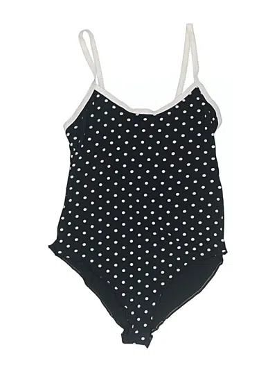 Pre-owned Los Angeles Apparel Bodysuit In Black