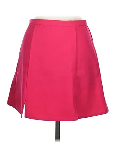 Pre-owned Los Angeles Apparel Casual Skirt In Pink