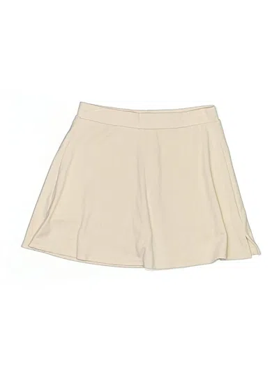 Pre-owned Los Angeles Apparel Casual Skirt In White