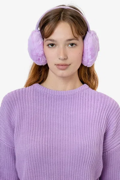 Los Angeles Apparel Earmuff - Objet Trouvé/deadstock Earmuffs In Lilac