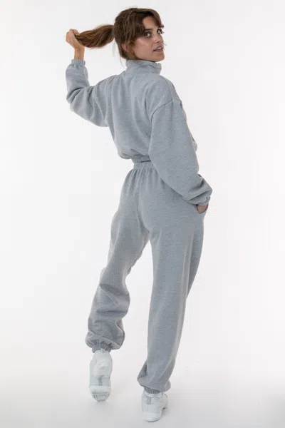 Los Angeles Apparel F394 - Flex Fleece High Waist Sweatpant In Multi
