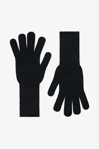 Los Angeles Apparel Glove01 - Unisex Acrylic Gloves In Black