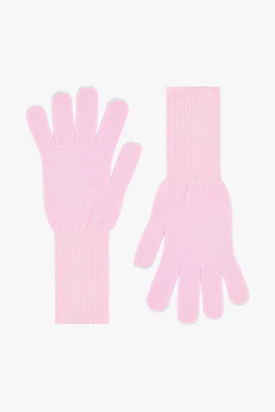 Los Angeles Apparel Glove01 - Unisex Acrylic Gloves In Bubblegum Pink