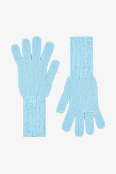Los Angeles Apparel Glove01 - Unisex Acrylic Gloves In Light Blue