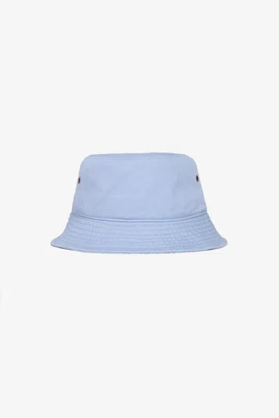 Los Angeles Apparel Hat02 - Unisex Cotton Twill Bucket Hat In Electric Blue